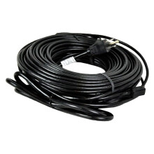 Roof De-Icing Cable 100ft - ADKS-500 Electric Snow Melt Wire - Prevent Ice Dams, Gutters & Roof Damage - CSA Certified