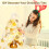 Mini hvitt kunstig juletre med lys, forhåndsbelyst 3