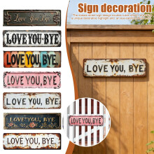 Plaque murale vintage en métal aluminium, décoration intérieure, 1 pièce