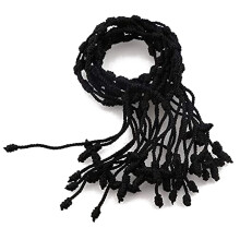 12PCS Tibet Cord Adjustable 7 Knot String for Crossed Adjustable Kabbalah