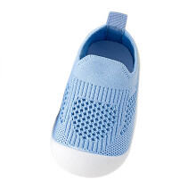 Toddler Shoes,Hollow Out Breathable Socks Soft Sole Non Shoes for Floor,Baby Shoes,Z03 Blue,2.5-3.5 Years