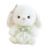 Lapin fleuri en peluche, doux et câlin, 30 cm 1
