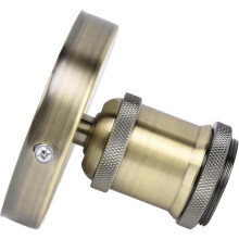 Vintage bronz E26/E27 foglalat 100–240V