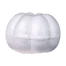 Manualidades con calabazas de espuma, calabazas artificiales, calabazas de poliestireno para Halloween, proyectos escolares, decoración para fiestas
