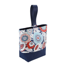 Bolso de muñeca de punto, soporte portátil para hilo para viajes y