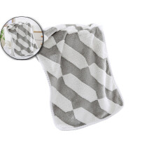 Polyester bath towel ultra-soft thickened 29.5x13.8 in