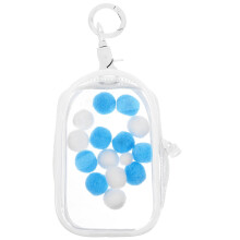 FRCOLOR Displayfodral Dockorganisatör Transparent PVC 1 st