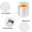 Elastiskt smyckesnöre 0,7 mm transparent 2-pack 3