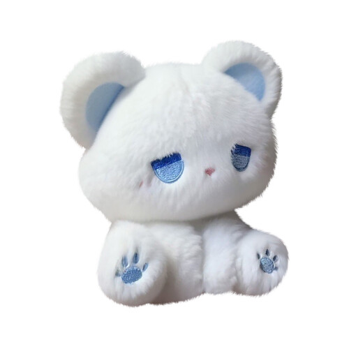 Cat plush toy soft multi-color 1 piece