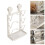 Porte-couvercles de casseroles blanc pour placard ou plan de travail 1