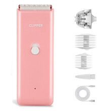 OPALESQUE Waterproof Pet Hair Clipper, USB Rechargeable, Low-Noise Cordless Trimmer for Small & Large Pets – Compatible with USB Charging