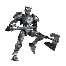 T13Actionfigursett, 3D-printede leker, robot, actionfigur, dukke, Titan, actionfigur, ideelle bursdagsgaver til sønn, svart