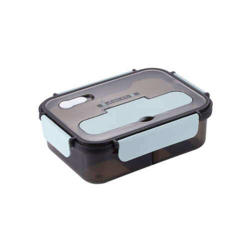 Lancheira Bento com 3 compartimentos, própria para micro-ondas.