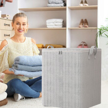 Kledingopbergtassen van non-woven materiaal, opvouwbaar, grote capaciteit M
