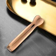 Eiszange in Roségold, lebensmittelecht, 2-teilig