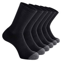 5 Pairs Basketball Socks for Men Athletic Mid-Calf Socks for boy(mothers day gifts)