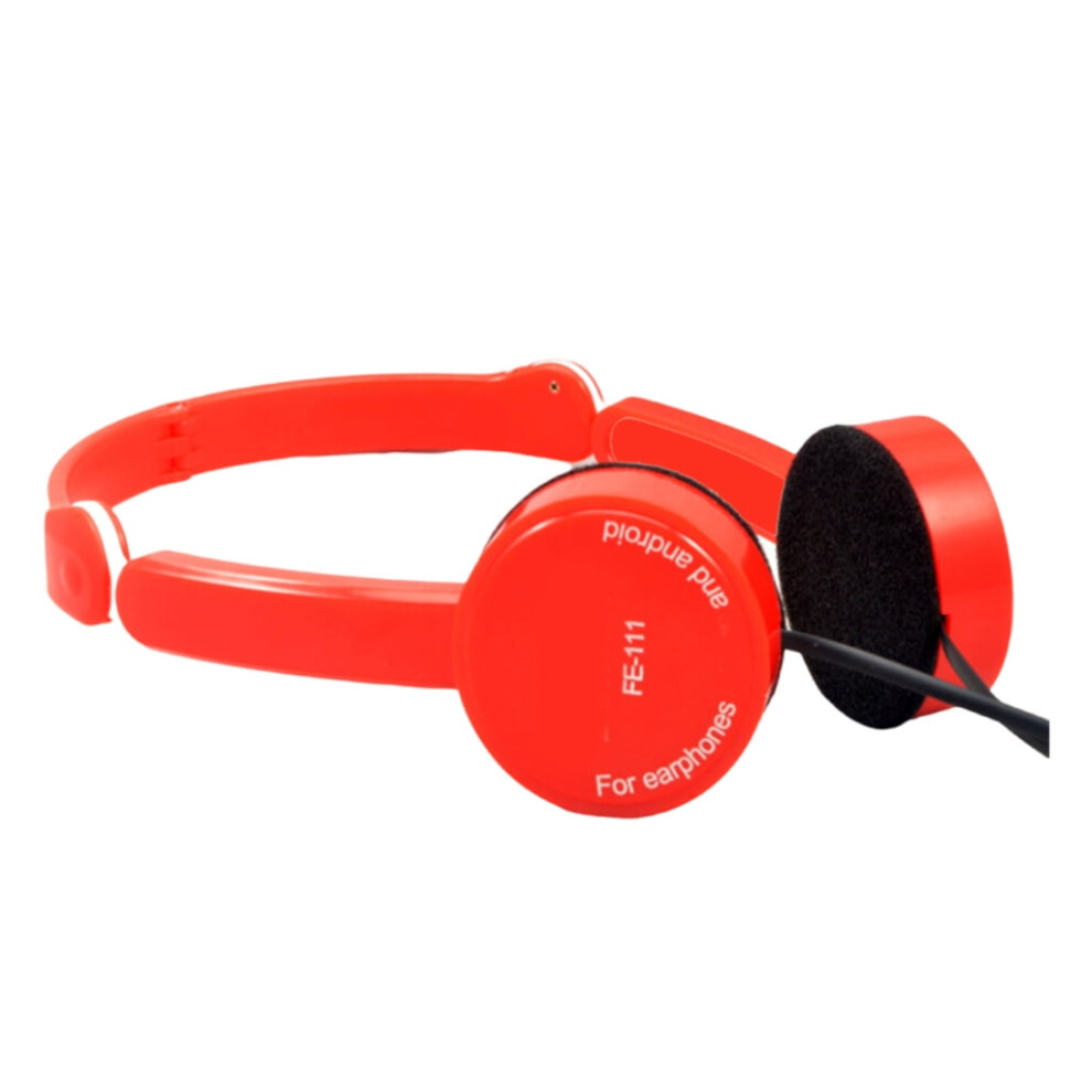 Foldable Over-Ear Headphone Corded Noise Isolating Corded Stereo Headsets 9083649306147