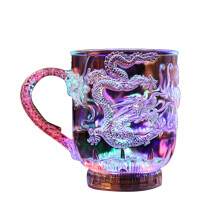 Mug acrylique à LED à couleur changeante (1 pièce)