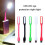 Lampe de lecture LED USB à col de cygne avec rotation à 360 2