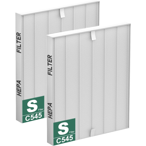 Winix C545 Ersatzfilter, echter HEPA-Filter, 2er-Pack