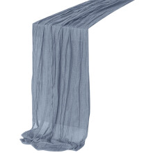 Runner da tavola in garza stile boho per matrimoni, vacanze, compleanni – Decorazione per la tavola in tessuto di cotone, compatibile con BA
