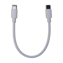 Rövid, 60 W-os USB C - USB C adatkábel, notebook gyorstöltő kábel C típusú telefonokhoz, táblagépekhez