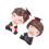 Tortenaufsatz in Schülerform, Abschlussdekoration, 2 Stück 2