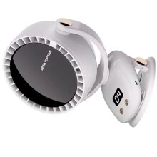 Wielofunkcyjny Wentylator USB Leafless Clip, Zewnętrzny, Kempingowy, Biurkowy, z Ładowaniem Bezprzewodowym