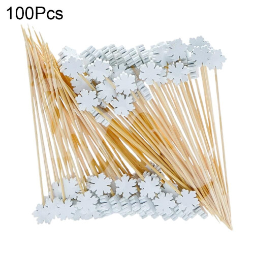 100 st. bambu julcocktailpinnar