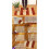 Pattern Rug Hooking Mesh Canvas Wooden Bent for Latch Hook Kit Tool for 3