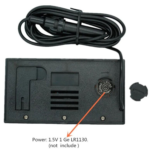 Termômetro Eletrônico Digital LCD, Testador de Temperatura e Umidade, Sensor e Detector Interno 1