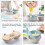 Egg Poacher Microwavable, Egg Steam with Measure Cup Dishwashable, Egg Maker Poached Egg Steamer Kitchen Gadget 4