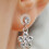 Earring Safety Backs Transparent Plastic Disc 50pcs 6