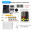 DIY Pixel Game Kit with Voice  Pixel Game Console Electronics Kit Soldering Project Practice Solder Learning Set A 7