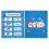 Magnetic Pocket Chart for Whiteboard, Magnetic Pocket Chart Squares for Class Demonstrations, Daily Schedule, Activity 2