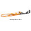 Yellow Ukulele Strap Adjustable Cloth Instrument Belt with Double Hooks for Adults 2