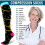Manchons de compression unisexes pour mollets, noirs, taille M 4