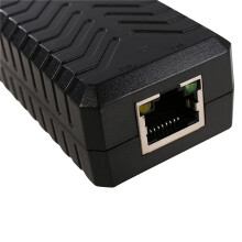 2X Extendeur POE 1 Port 10 / 100Mbps avec Entrée / Sortie Standard IEEE 802.3Af pour Caméra IP Distance de Transmission 120 Mètres
