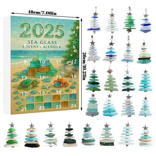 Crystal Sea Advent Calendar Αντίστροφη Μέτρηση με Μυστήριο και Συλλεκτικό Έκπληξη για τις 2
