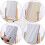 Home Table Mirror Wooden Rotatable Design with Fine Workmanship for Makeup Decor 3