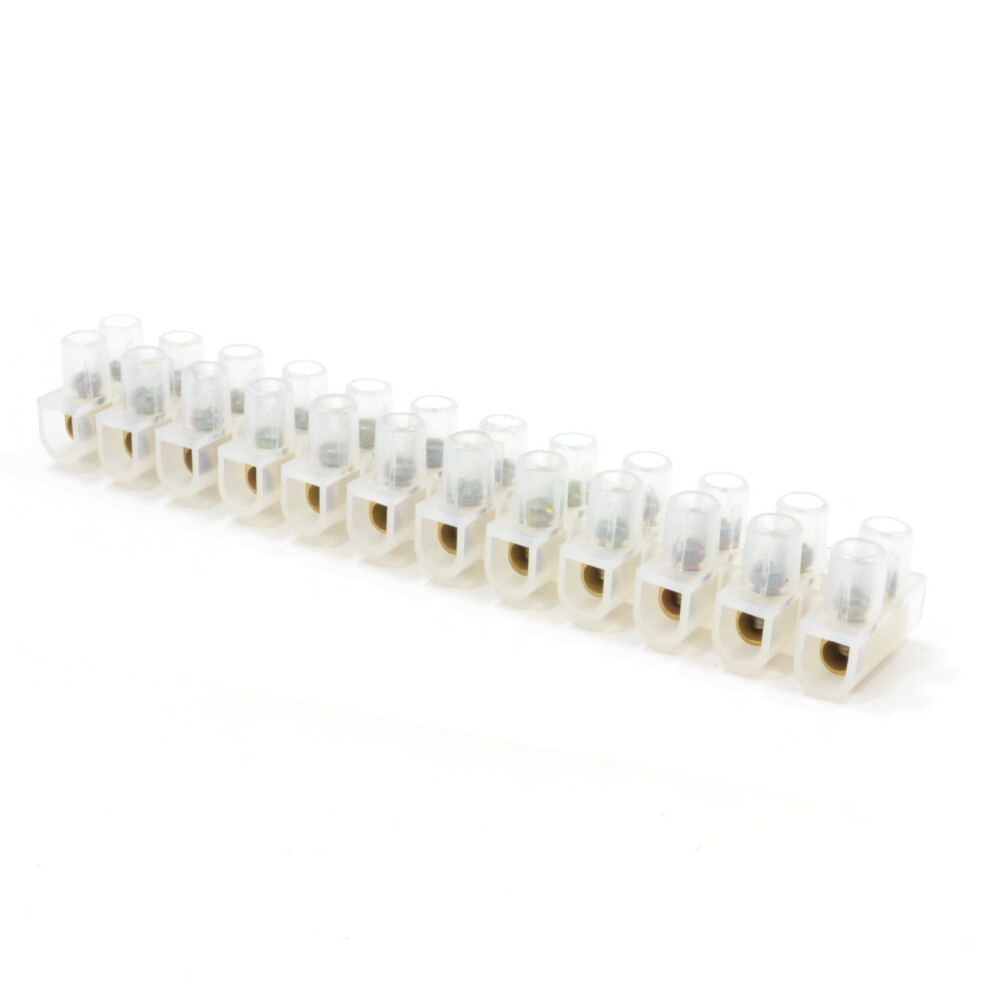 Kenable 12 Way Terminal Strip For 3 Amp Power Cables Choc Block Coupler