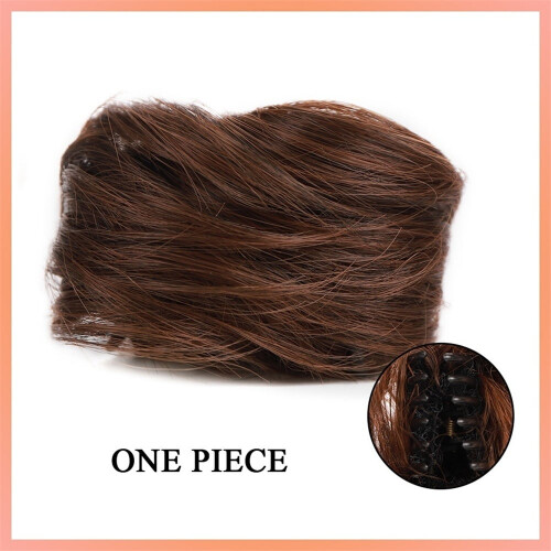 Space Buns Haarteile Synthetischer Donut-Chignon 1 Stück 1