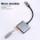3.5mm Adapter Type-C Universal Unmanned Live Broadcast Room Silent Shielding Noise Plug and 4