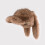 Rabbit Ear Winter Hat Soft Faux Mink Baseball Cap 1 2