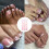 Τετράγωνο μαλακό τζελ για νύχια ποδιών French Tip Pressing 150 τεμάχια 2