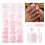 Τετράγωνο μαλακό τζελ για νύχια ποδιών French Tip Pressing 150 τεμάχια 5