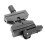 CL-50LS Double Lock Mounting Plate Camera Clamp Quick Release Plate Clamp Adjustable Knob Adapter for Tripod 5