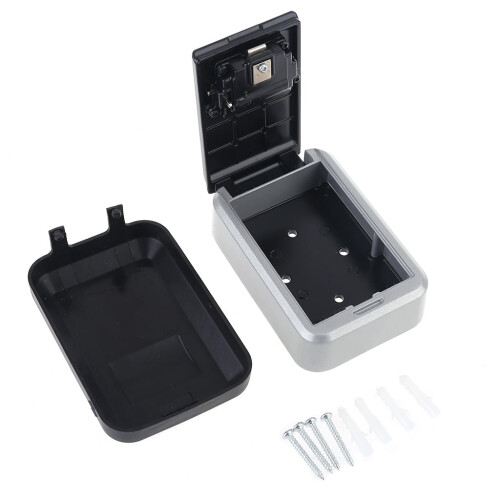 4 Digit Key Safe Storage Box for Home Family Realtor Waterproof Push Button Code 2