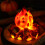 Christmas campfire lamp resin charcoal battery-powered 5