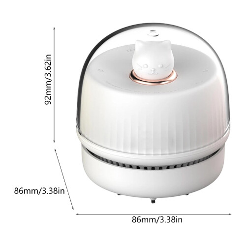 Desktop Vacuum Cleaner Portable Dust and Crumb Sweeper 2